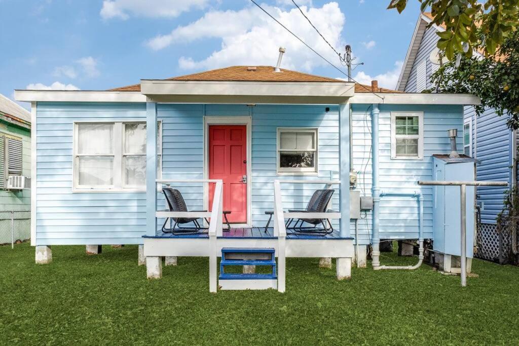 Cozy Sea Breeze Bungalow - 2 Mins To The Beach 加尔维斯敦 外观 照片